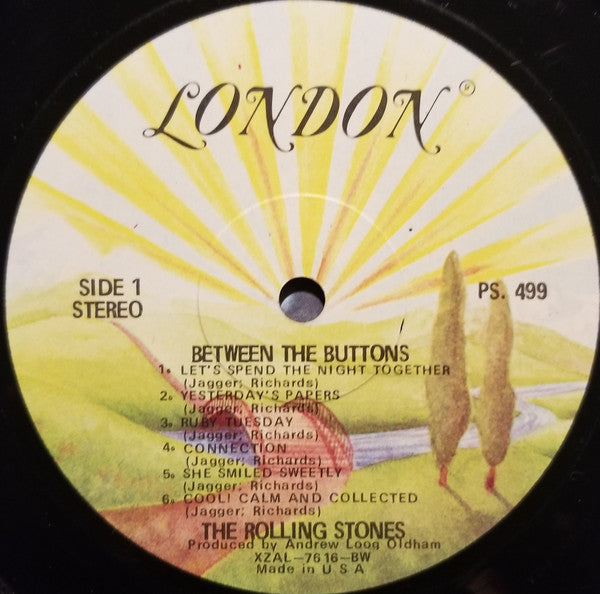 The Rolling Stones : Between The Buttons (LP, Album, RE)