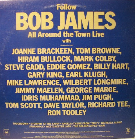 Bob James : All Around The Town (2xLP, Album, Gat)