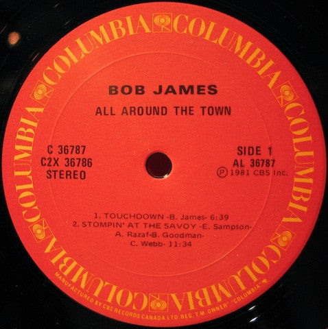 Bob James : All Around The Town (2xLP, Album, Gat)