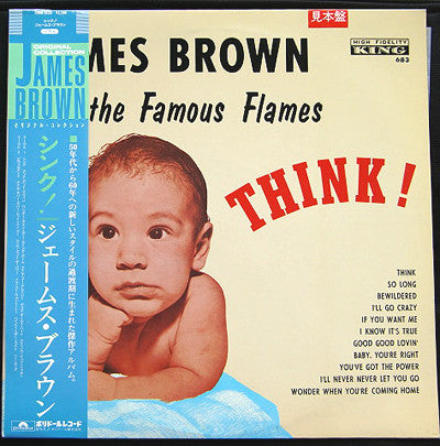James Brown & The Famous Flames : Think! (LP, Album, Mono, RE)