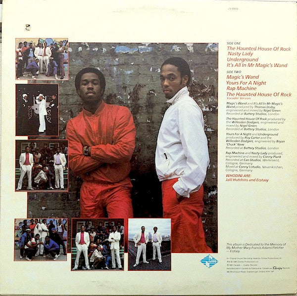 Whodini : Whodini (LP, Album)