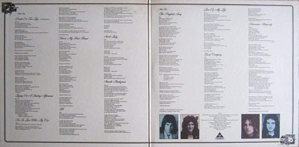 Queen : A Night At The Opera (LP, Album, RE, Gat)