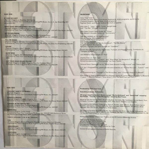 Tony! Toni! Toné! : Sons Of Soul (LP, Album)