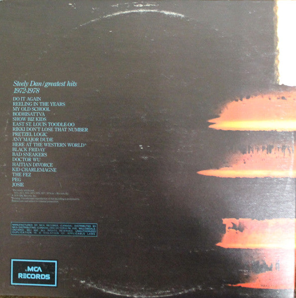 Steely Dan : Steely Dan/Greatest Hits (2xLP, Comp)