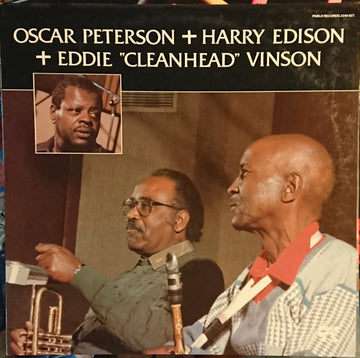 Oscar Peterson + Harry Edison + Eddie "Cleanhead" Vinson : Oscar Peterson + Harry Edison + Eddie "Cleanhead" Vinson (LP, Album)