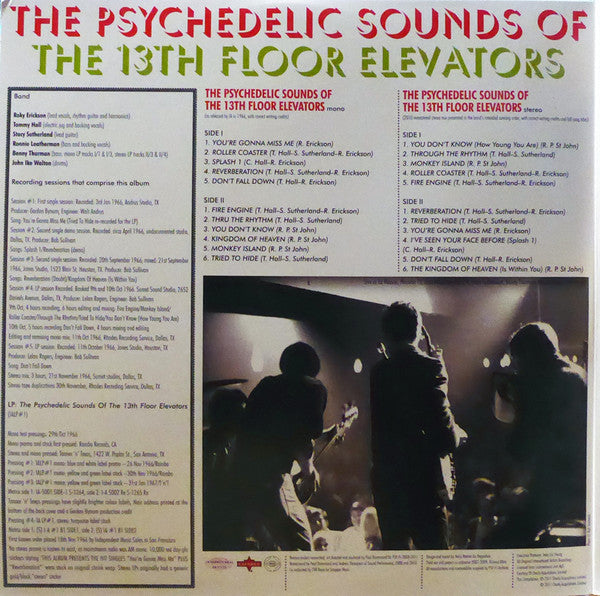 13th Floor Elevators : The Psychedelic Sounds Of The 13th Floor Elevators (LP, Album, Mono, RE + LP, Album, RE, RM + Gat)
