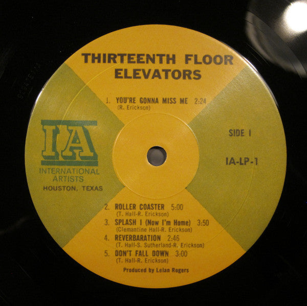 13th Floor Elevators : The Psychedelic Sounds Of The 13th Floor Elevators (LP, Album, Mono, RE + LP, Album, RE, RM + Gat)