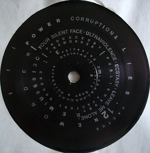 New Order : Power, Corruption & Lies (LP, Album)