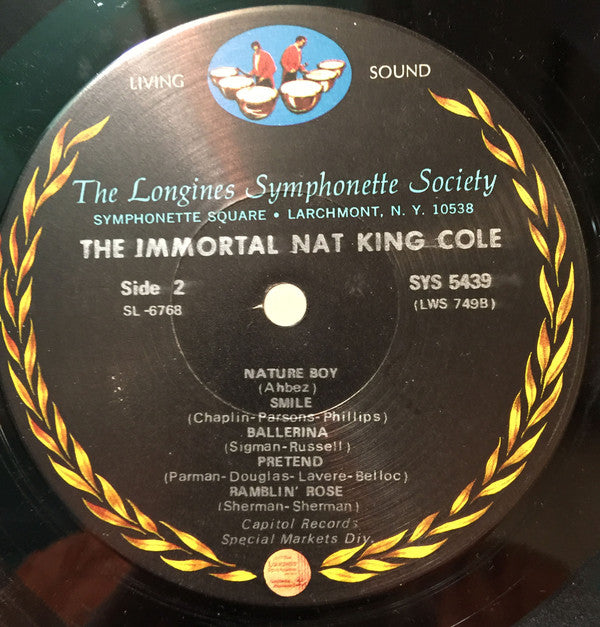 Nat King Cole : The Immortal Nat King Cole (LP, Comp)