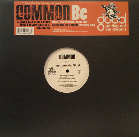 Common : Be (Instrumentals) (2xLP, Album, Ltd)