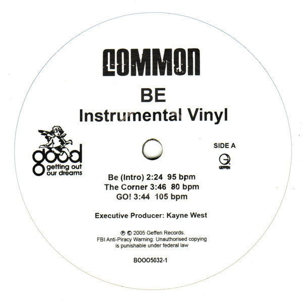 Common : Be (Instrumentals) (2xLP, Album, Ltd)