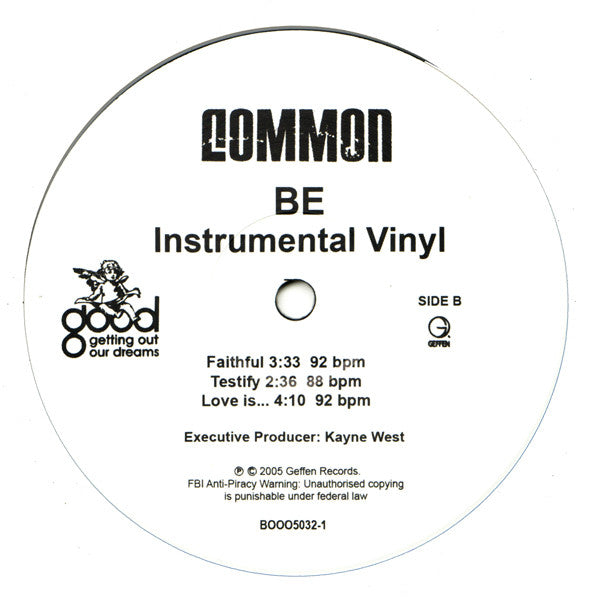 Common : Be (Instrumentals) (2xLP, Album, Ltd)