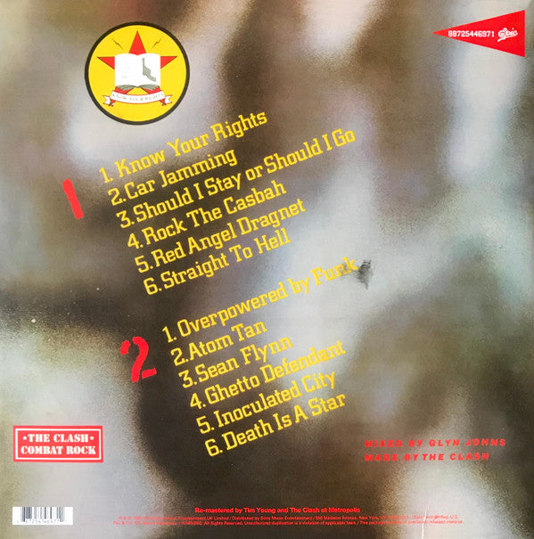 The Clash : Combat Rock (LP, Album, RE, RM, WG )