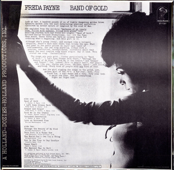 Freda Payne : Band Of Gold (LP, Album)