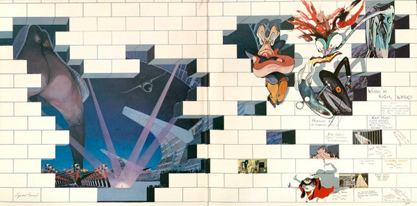 Pink Floyd : The Wall (2xLP, Album, Sec)