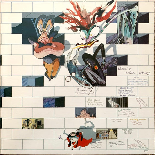 Pink Floyd : The Wall (2xLP, Album, Sec)