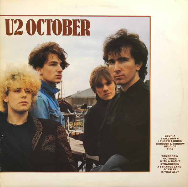 U2 : October (LP, Album, I -)
