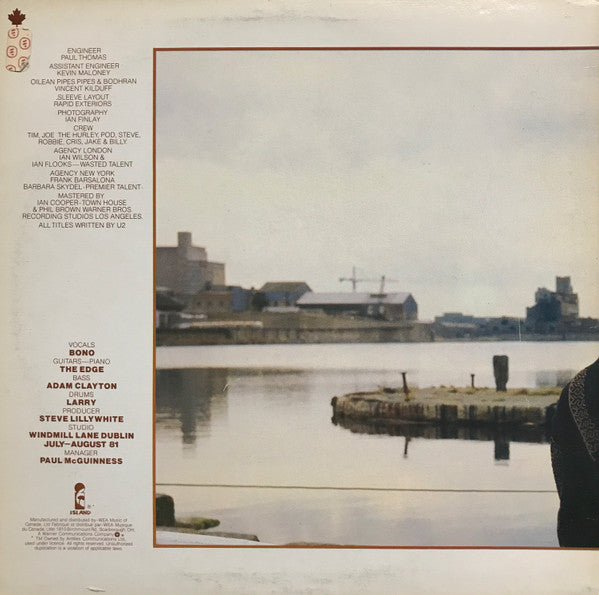 U2 : October (LP, Album, I -)