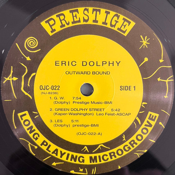 Eric Dolphy Quintet : Outward Bound (LP, Album, RE)