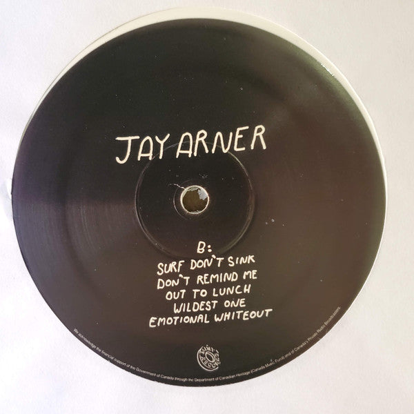 Jay Arner : Jay Arner (LP, Album, wit)