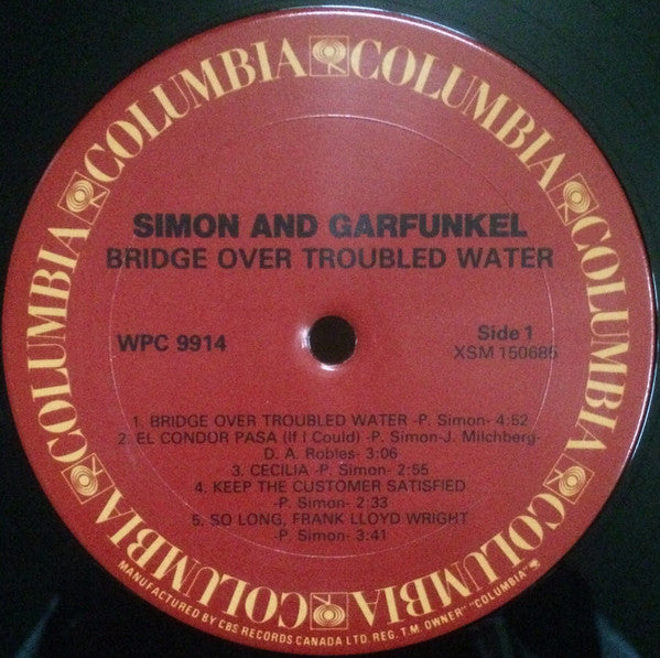 Simon And Garfunkel* : Bridge Over Troubled Water (LP, Album, RE)