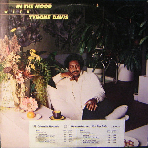 Tyrone Davis : In The Mood With Tyrone Davis (LP, Album, Promo)