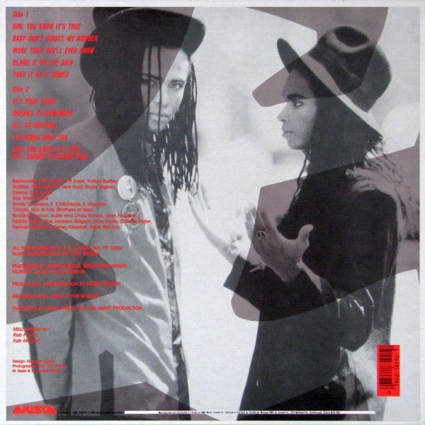 Milli Vanilli : Girl You Know It's True (LP, Album)