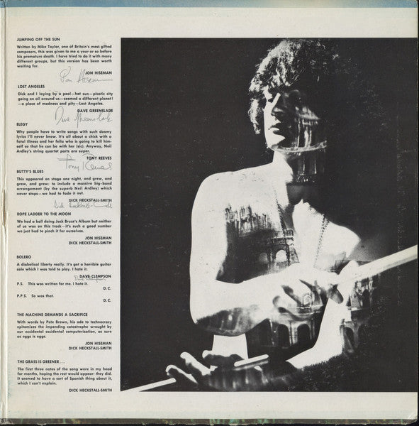 Colosseum : The Grass Is Greener (LP, Album, Gat)
