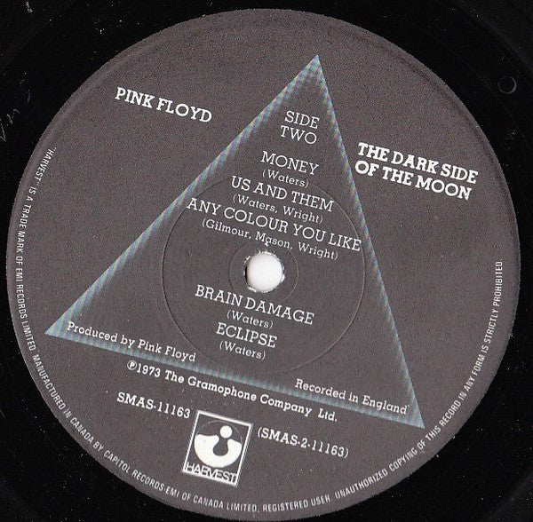 Pink Floyd : The Dark Side Of The Moon (LP, Album, RE, Gat)
