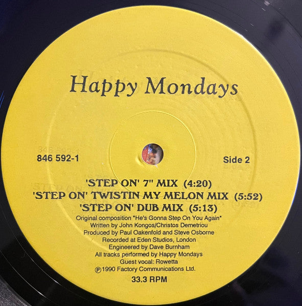 Happy Mondays : Step On (12")