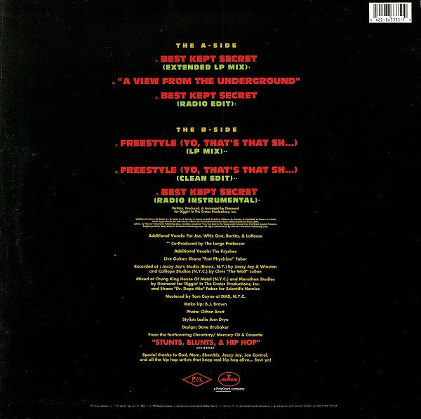 Diamond D And The Psychotic Neurotics : Best Kept Secret (12")