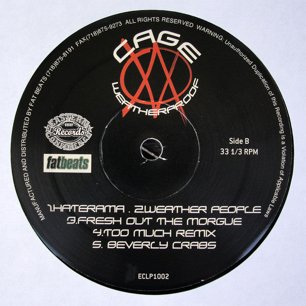 Cage : Weatherproof (12", EP)