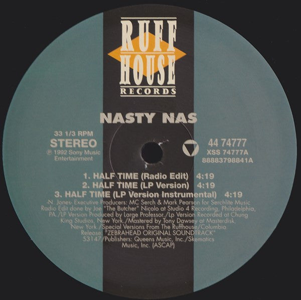 Nas : Half Time (12", Ltd, Num, RE, 180)