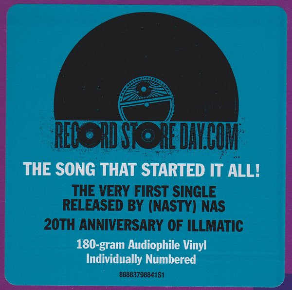 Nas : Half Time (12", Ltd, Num, RE, 180)