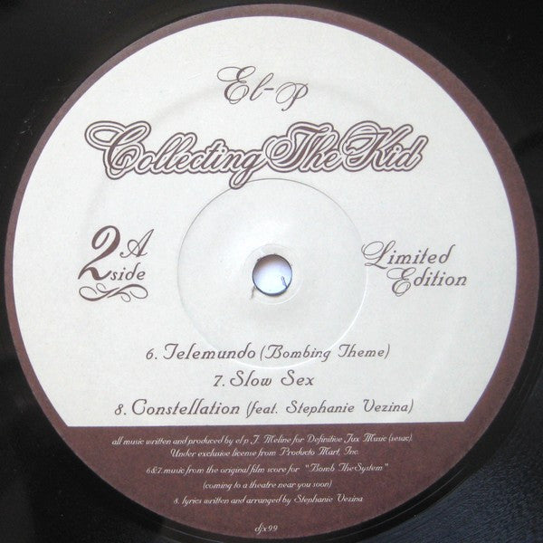 El-P : Collecting The Kid (2xLP, Album, Ltd)