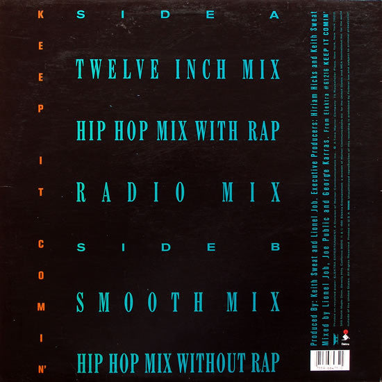 Keith Sweat : Keep It Comin' (12")