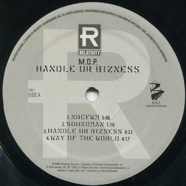 M.O.P. : Handle Ur Bizness (12", EP)