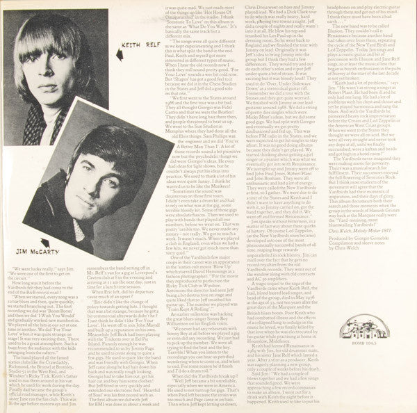 The Yardbirds : Shapes Of Things (2xLP, Comp, Cle)