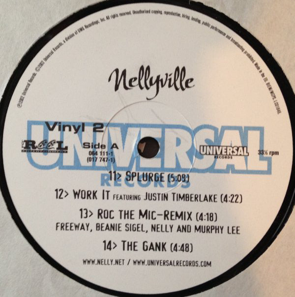 Nelly : Nellyville (2xLP, Album)