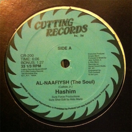 Hashim : Al-Naafiysh (The Soul) (12", RE, RM)