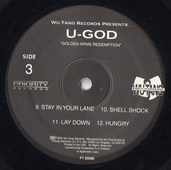 U-God : Golden Arms Redemption (2xLP, Album)