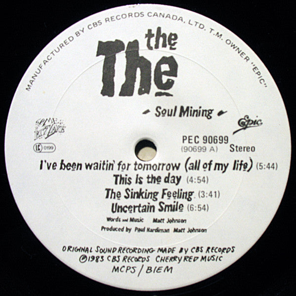 The The : Soul Mining (LP, Album)