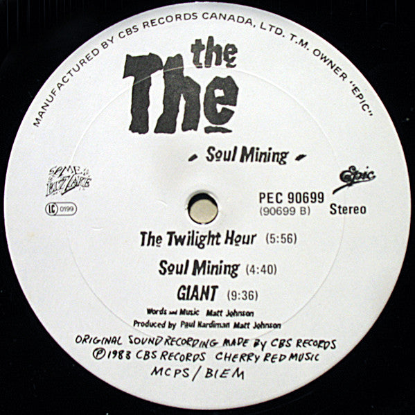 The The : Soul Mining (LP, Album)