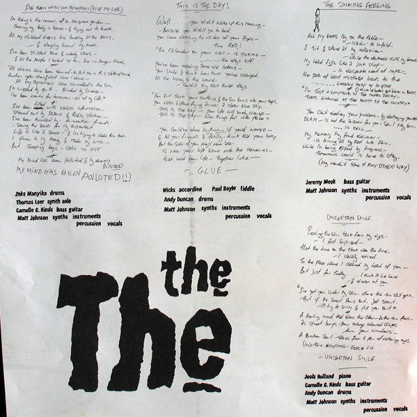 The The : Soul Mining (LP, Album)