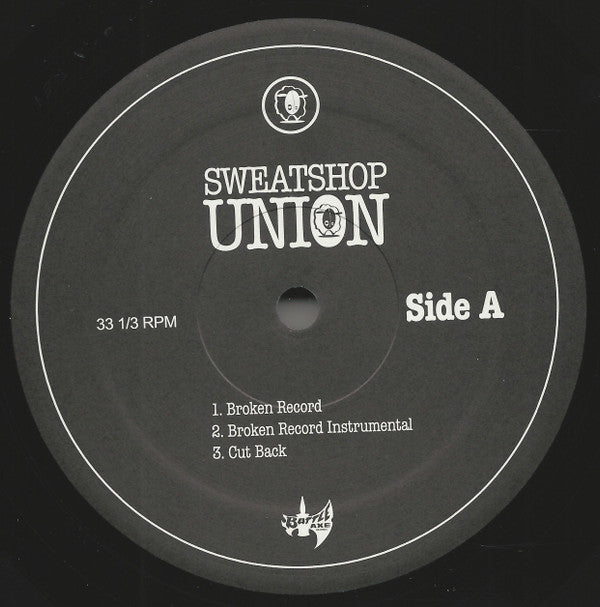 Sweatshop Union : Broken Record (12")