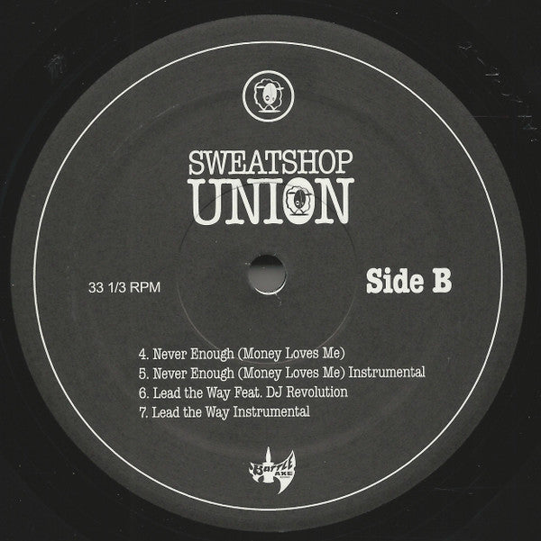 Sweatshop Union : Broken Record (12")