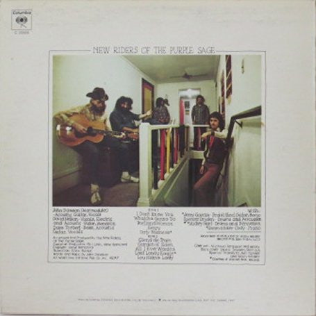 New Riders Of The Purple Sage : New Riders Of The Purple Sage (LP, Album)