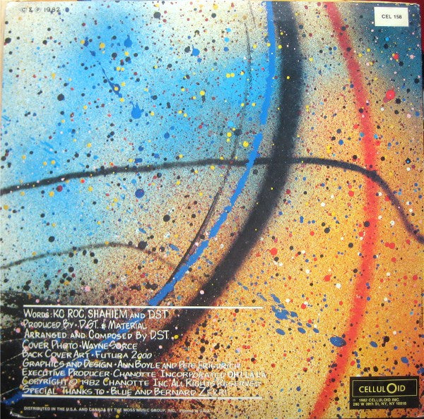 D.St. & The Infinity Rappers : The Grand Mixer Cuts It Up (12", Maxi)