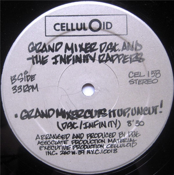 D.St. & The Infinity Rappers : The Grand Mixer Cuts It Up (12", Maxi)