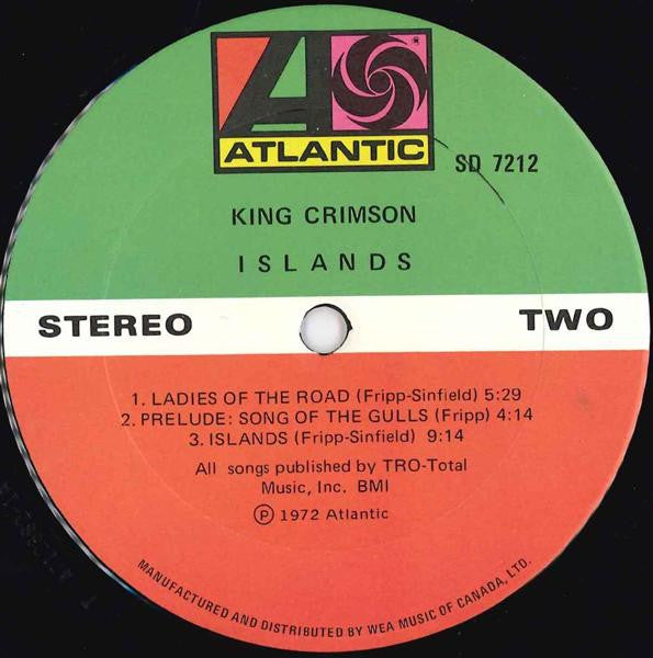 King Crimson : Islands (LP, Album)